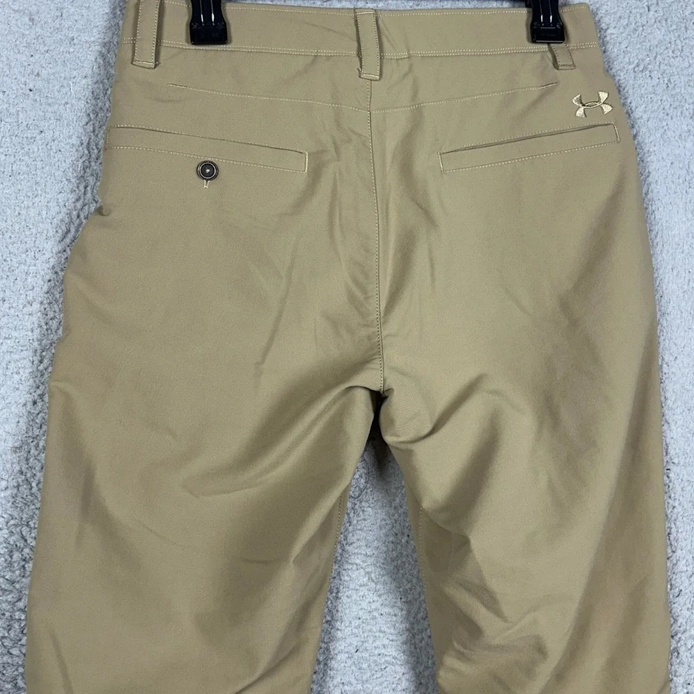 Under Armour Pants Mens 32X30 Tan Khaki Golf Chino Stretch Performance Straight